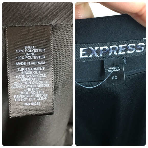 Express gray Metallic maxi wrap skirt - Picture 6 of 6